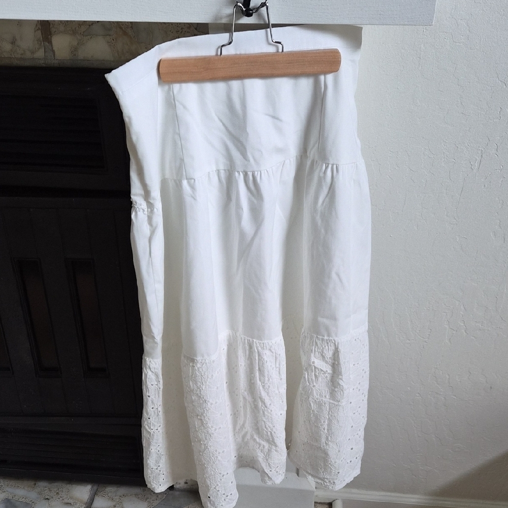 Pomelo White A-Line Skirt - Picture 4 of 4